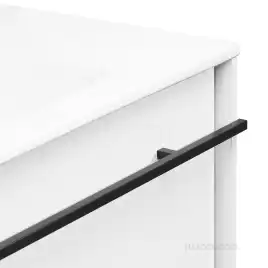 Тумбы под раковину Roca Aneto 80 857430806 подвесная, цвет, Белый глянцевый / Черный