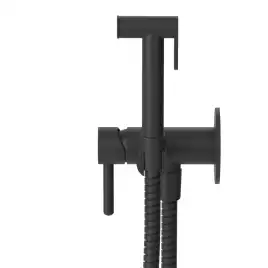 Смеситель с гигиеническим душем Whitecross Y black скрытого монтажа Черный матовый, SYSYBI2BL