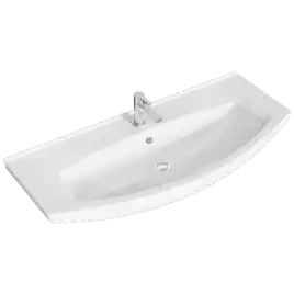 Тумба с раковиной напольная Aqwella Basic 100 см, BAS0110DZ, цвет Дуб золотой