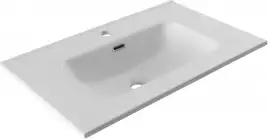 Раковина Aquanet Flat 70 330430 прямоугольная, Белая матовая