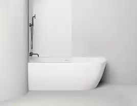 Ванна Salini SOFIA CORNER 170х85 102525M из материала S-Stone, Белая матовая