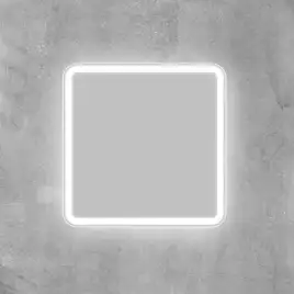 Зеркало BelBagno MARINO 60х60 SPC-MAR-600-600-LED-BTN с подстветкой, кнопочный выключатель