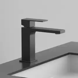 Смеситель для раковины Vincea Cube VBF-1C01MB однорычажный, черный