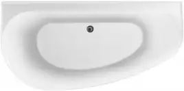 Акриловая ванна Allen Brau Priority 5 В 160x78 2.31005.21B белый матовый