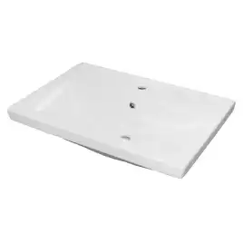 Тумба с раковиной Azario KANTRI 70/2 CS00097251, подвесная с раковиной Фостер 70, белая