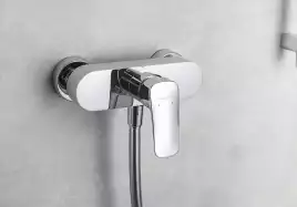 Смеситель для душа Aquatek Вега AQ1060CR, однорычажный, цвет Хром