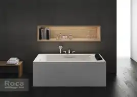 Акриловая ванна Roca BeCool 180х80 ZRU9302782 прямоугольная, Белая