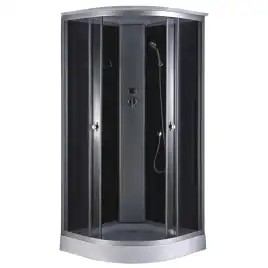 Душевая кабина Loranto 90х90, низкий поддон, Тонированное стекло, CS-881EA13TM/B-90