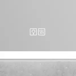 Зеркало BelBagno SPC-GRT 80х80 SPC-GRT-800-800-LED-TCH-WARM с подстветкой, сенсорный выключатель, с подогревом