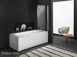 Акриловая ванна Kolpa-San QUAT Evelin 170x75 (1W28F) 900283, Белая