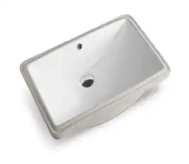 Умывальник CeramaLux 540F 620х400х210 Полувстраиваемая цвет Белый