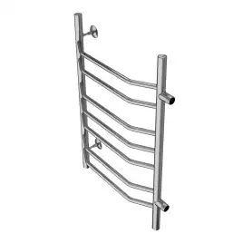 Полотенцесушитель водяной Azario Ravenna 50х80 AZ07558 П7  с боковым подключением 1