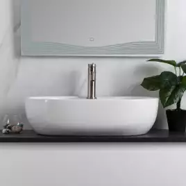 Раковина накладная BelBagno 600х430х160 BB1151, цвет Белый