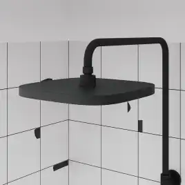 Душевая система для душа IDDIS SpaHome SPHBLTKi06 с термостатом цвет, Матовый черный