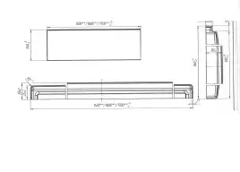 Фронтальная панель FLAT MG 160 Marka One