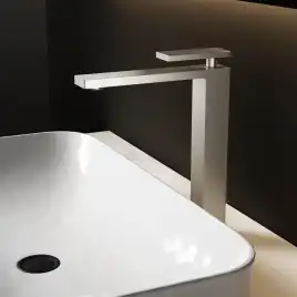 Смеситель для раковины Vincea Dice VBF-2DS2BN однорычажный, сатин