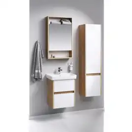 Пенал подвесной Aqwella City 35 см, SIT0535DB, цвет Дуб балтийский