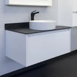 Тумба с умывальником Comforty Марсель 90 Белый, 00-00013797