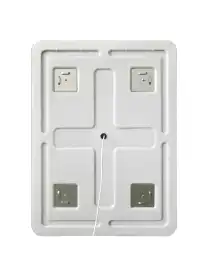 Зеркало BelBagno MARINO 60х80 SPC-MAR-600-800-LED-BTN с подстветкой, кнопочный выключатель