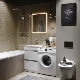 Зеркало Aqwella Vision 70х70 VIS0207AH с подстветкой, бесконтактный сенсор, с подогревом