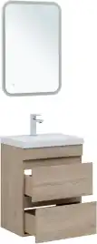 Тумба под раковину Aquanet Нота New 50 дуб светлый 334196