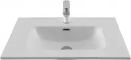 Раковина Aquanet Flat 70 330430 прямоугольная, Белая матовая