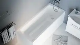 Акриловая ванна Marka One MODERN 180х75 01мод1875 прямоугольная, Белая