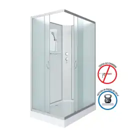 Душевая кабина Niagara Classic 90х70х200 NG-43975-14QBK низкий поддон, без гидромассажа, 439753QBK