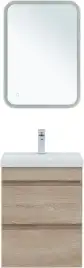 Тумба под раковину Aquanet Нота New 50 дуб светлый 334196
