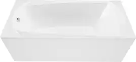 Акриловая ванна 1Marka ELEGANCE 165х70 01эл16570 прямоугольная, Белая