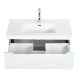 Тумба под раковину BelBagno ETNA39-800/390-2C-SO-BL-P подвесная Bianco Lucido