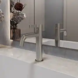 Смеситель для раковины Vincea Villa VBF-1VL1BN однорычажный, брашированный никель