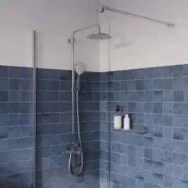 Душевая система IDDIS Aiger AIGSB3Fi06 для ванны с изливом цвет, Глянцевый хром