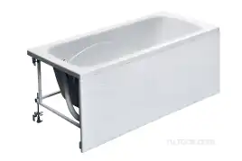 Акриловая ванна Roca LINE 170х70 ZRU9302924 прямоугольная, Белая