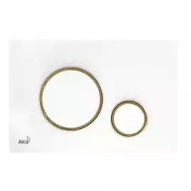 Кнопка смыва Alcaplast M775 Золото
