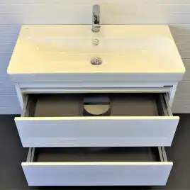 Тумба с умывальником Comforty Дублин 90 Белый, 00-00005213