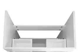 Тумба с раковиной Azario Эстима 60 CS00094592, напольная, Белая глянцевая