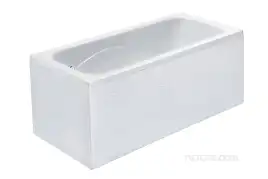 Акриловая ванна Roca LINE 170х70 ZRU9302924 прямоугольная, Белая
