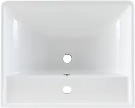 Раковина Aquanet Ирис 60 301803 прямоугольная, Белая глянцевая