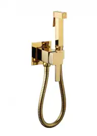 Гигиенический душ со смесителем CeramaLux KBS/003, цвет золото