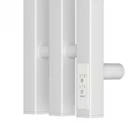 Полотенцесушитель электрический 12х120 Point Гермес П3 PN13822W, диммер справа, Белый матовый