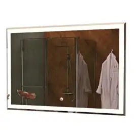 Зеркало Azario Minio 100х80 CS00071910 с подстветкой, сенсорный выключатель с функцией диммера