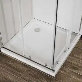 Душевой уголок Vincea City 90х90 VSS-5CT900CL, профиль хром, стекло Прозрачное