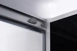 Душевая кабина Loranto 100х80 CS-5180-13R G, низкий поддон, цвет профиля сатин