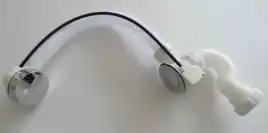 Слив-перелив для ванны BAS КО00164 полуавтомат, хром