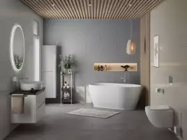 Акриловая ванна BelBagno 170х80 BB413-1700-800, отдельностоящая, Белая глянцевая