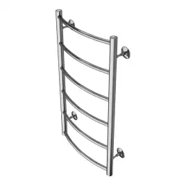 Полотенцесушитель водяной Azario VERONA 40х80 AZ04148 П6 нижнее подключение 1/2