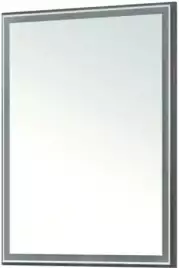 Зеркало Aquanet Nova Lite 60х80 242621 с подстветкой, сенсорный выключатель, Дерево темное