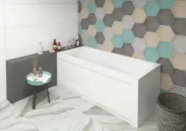 Акриловая ванна Aquatek Мия 130х70, Eco-friendly MIY130-0000001, Белая