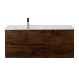 Тумба под раковину BelBagno ETNA-1200-2C-1A-SO-RW-L подвесная Rovere Moro